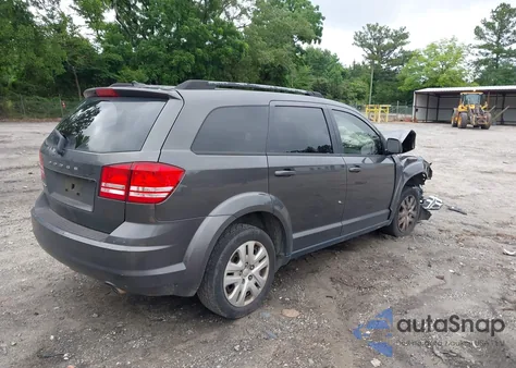 2017 Dodge Journey Se из США, поврежденный, VIN 3C4PDCAB4HT709694